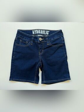 Hydraulic Women’s Dark Blue Stretchy Shorts Size 0